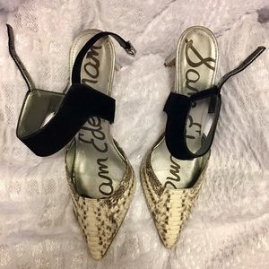 Sam Edelman Snakeskin Pumps
